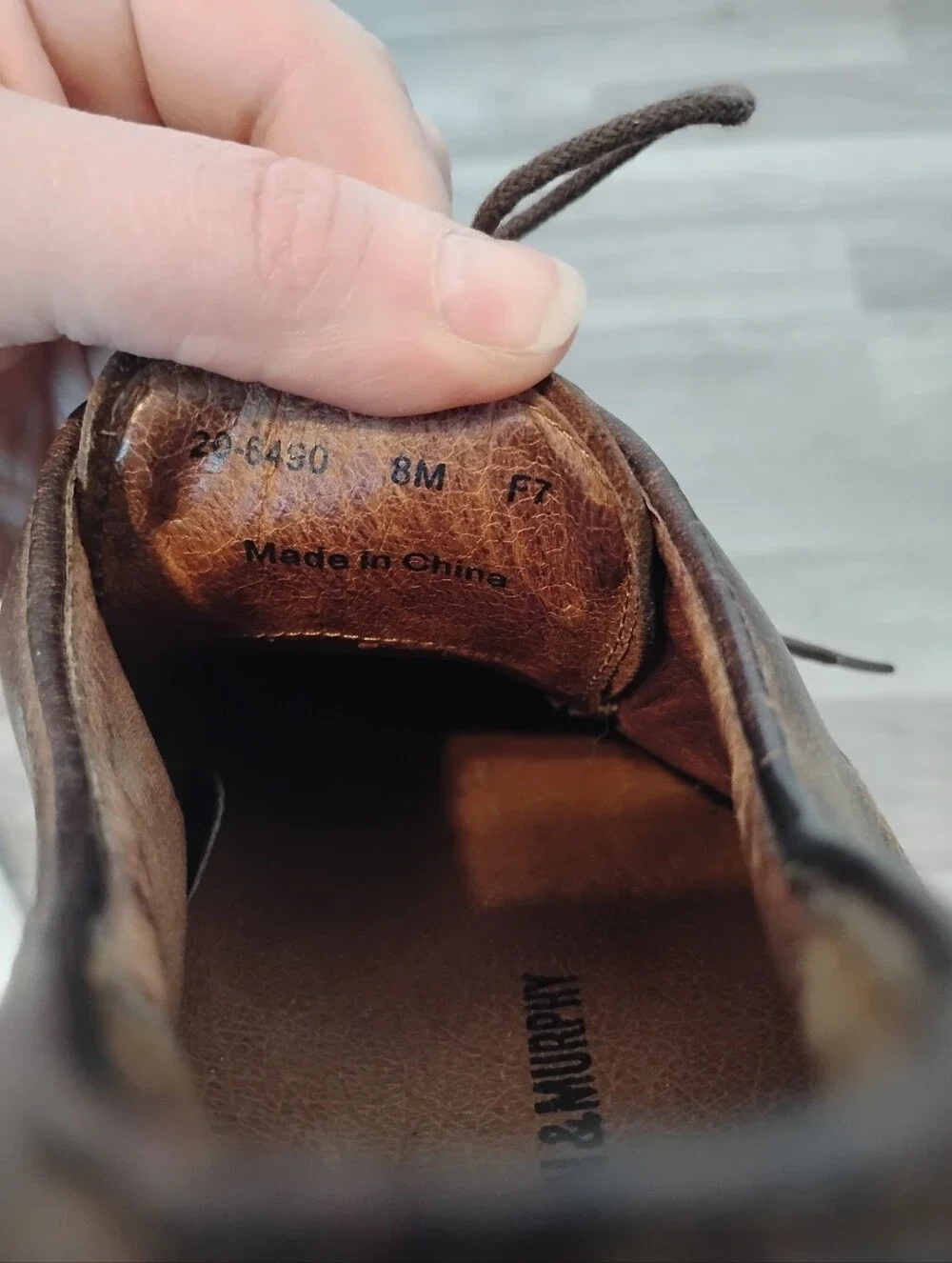 Johnston & Murphy Distressed Leather Formal Saddle Shoes
